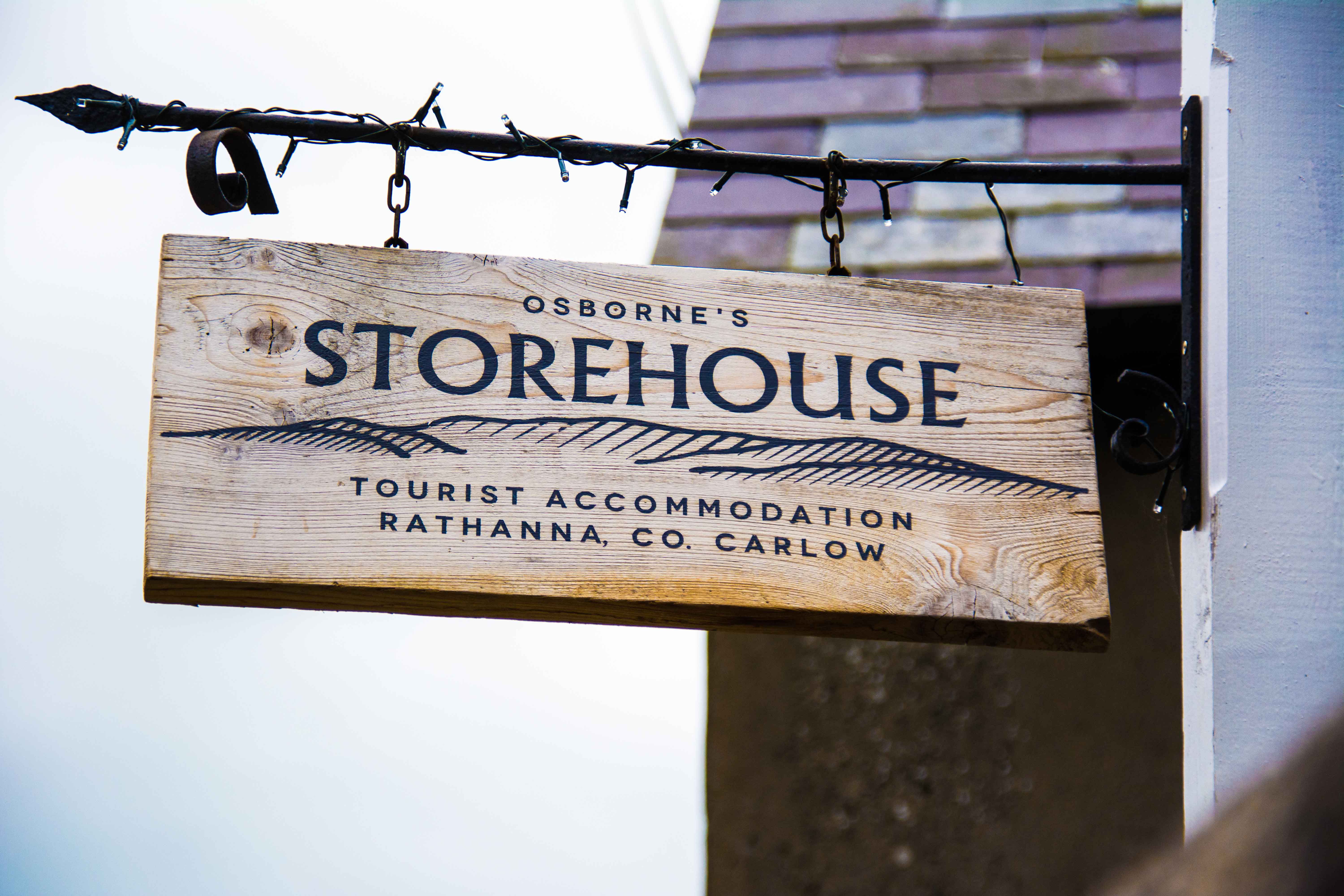 Storehouse sign
